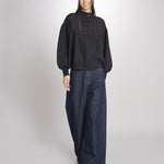 Camicia con nervature DAHALIA 2HVA27-V09771 NOIR vanessa bruno 