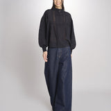 Camicia con nervature DAHALIA 2HVA27-V09771 NOIR vanessa bruno 