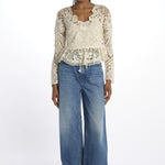 Camicia GIANNA m/l 029 BONE sea ny 