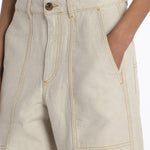 EMPIRE pantalone lino con tasche PAN1607EMPIRE ECR125S soeur 