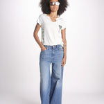 t-shirt con scollo JWTN02652 JUDO 103 zadig & voltaire 