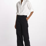 Pantalone NADIA co/ stretch NADIA NAC120 P01 NAVY nine in the morning 