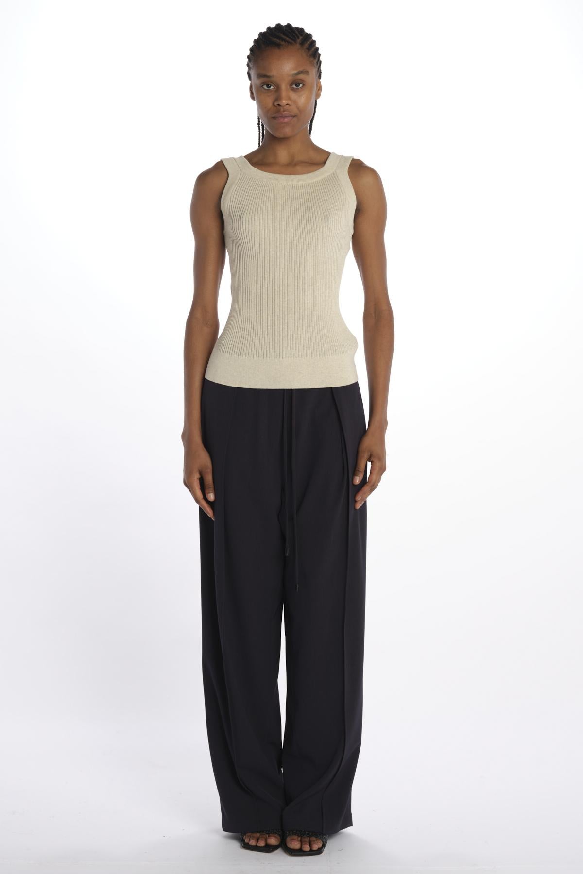 Top maglia costine LS2511KN013 BEIGE le 17 septembre 