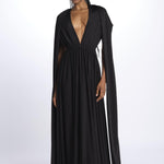 ALLUIM DRESS abito lungo ALLIUM BLACK nash 