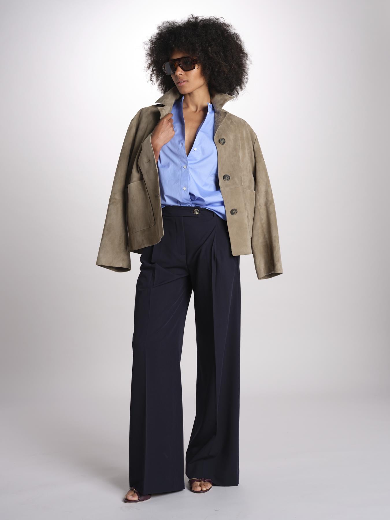 camicia con collo guru manica lunga 5416 C118AS aspesi 
