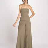pantalone over in cotone 40811-400 MILITY 88 federica tosi 