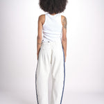 denim con coulisse e bande MILVA C44 DENIM milaura 
