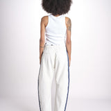 denim con coulisse e bande MILVA C44 DENIM milaura 