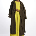 Abito lungo limone 1622 SAFFRON dusan 