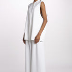 1331 gilet lino enzimato 1331 WHITE dusan 