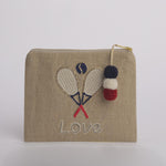 TENNIS pochette piccola P0753 BE benaras soleil 