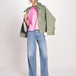 t-shirt over VOSS61 T1473_PS26 372 FLUO PINK bellerose 