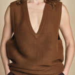 gilet over links MIL55 25383 SYRUP milaura 