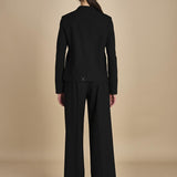 blazer gessato con tre bottoni L0125248 R911 n21 