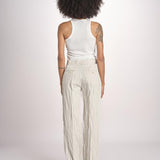pantalone gessato 0142 22042 NATURALE aspesi 