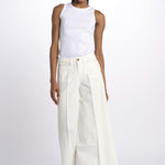 Pantalone GRACE taschina misto lino zampa GRACE TMLS06 043 ps don't forget me 