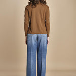 TACY camicia in jersey BETB500 WALNUT hartford 