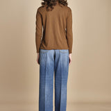 TACY camicia in jersey BETB500 WALNUT hartford 