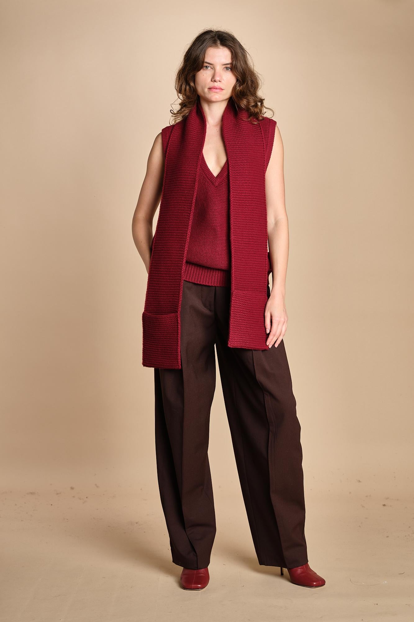 gilet over links MIL55 25040 BORDEAUX milaura 