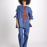 giacca camicia in denim BARNA LAPIS sofie d'hoore 