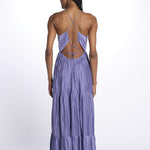 Abito WASTA lungo con anello WASTA VIOLET ba&sh 
