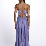 Abito WASTA lungo con anello WASTA VIOLET ba&sh 