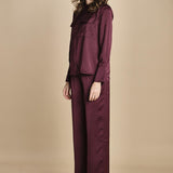 camicia in raso CANOLI PRUNE ba&sh 