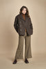 pantalone cropped con risvolto