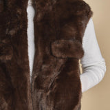 gilet in ecofur. GABI MARRON giovanni paris 