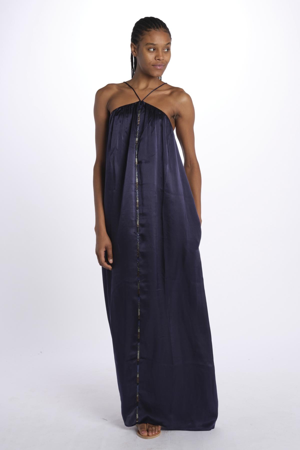 MED 3 DRESS BE24546 NAVY milaura 