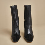 stivaletto in pelle MAVERIK ANKLE F770CFS BLK studio AMELIA 