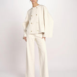 giacca in canvas con bottoni oro SALLY COMFORTBULL NATURAL true avenue 
