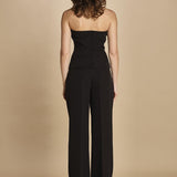 top bustier in cady 31351-313 NERO 29 federica tosi 
