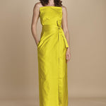 DOU abito lungo in raso DOU LEMON sofie d'hoore 