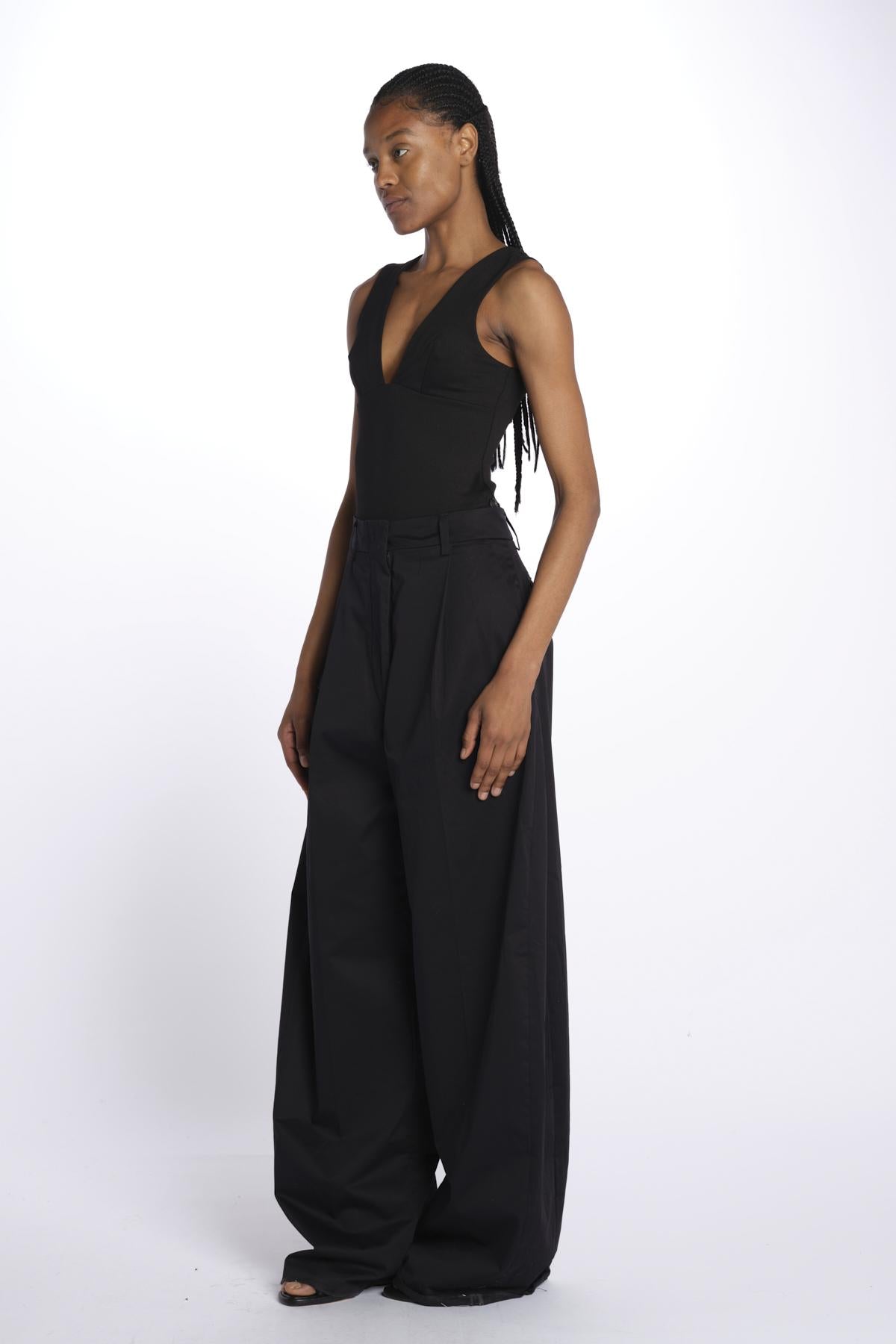 Body GEMINI scollo V s/m GEMINI BLACK undress code 