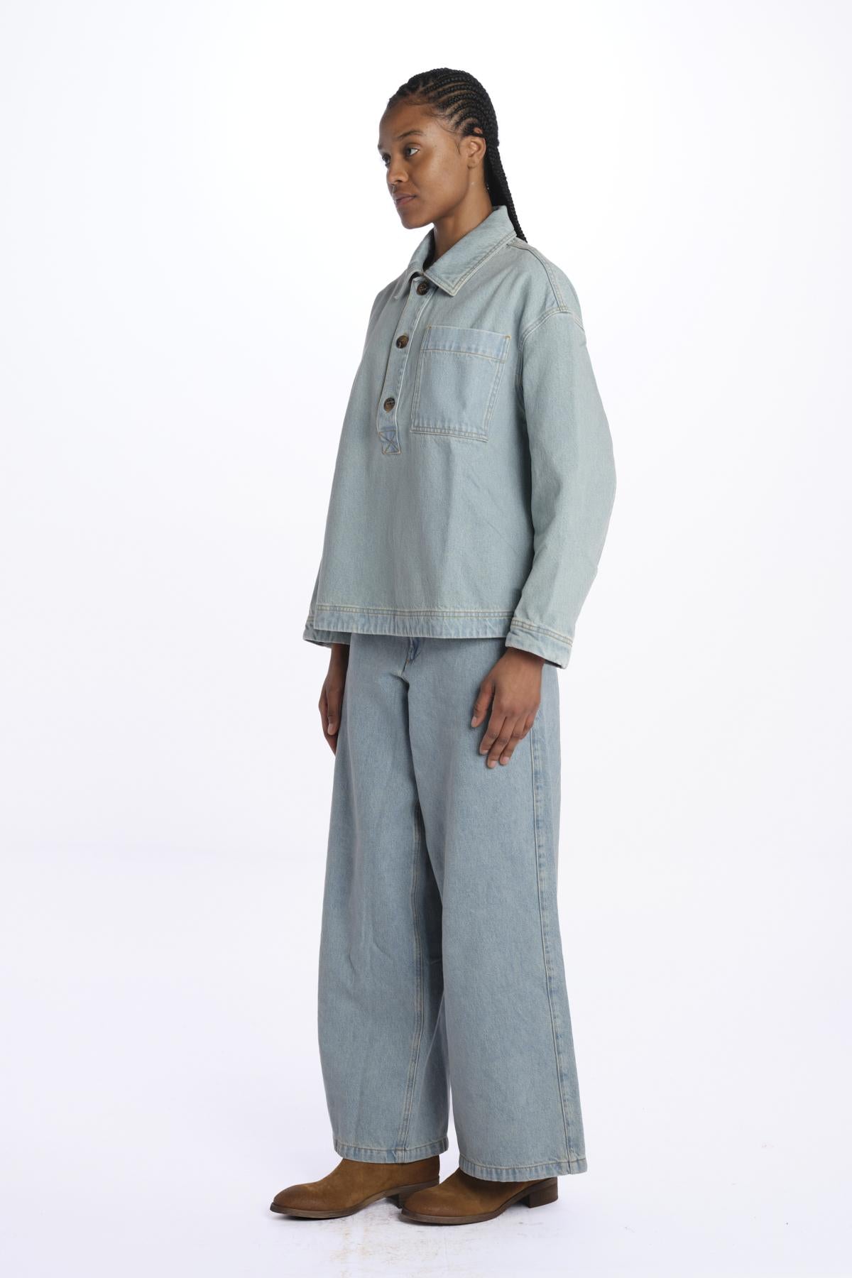 AUSTIN blusa denim over CHE1647AUSTIN BLE4925S soeur 