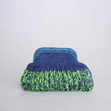 SIS cluctch bag uncinetto multicolor SIS BLUETTE VERDE nadia dafri 