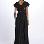 ALLUIM DRESS abito lungo ALLIUM BLACK nash 