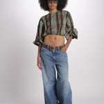 Top corto M/L MOD14 BORDEAUX MULTI milaura 