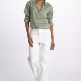 Camicia COQUILLAGES KIPRO 520Y terre rouge 