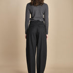 pantalone largo stretto sul fondo CARA TLW03116W0206ABTPB BLACKBOARD T0037 the latest 