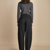 pantalone largo stretto sul fondo CARA TLW03116W0206ABTPB BLACKBOARD T0037 the latest 