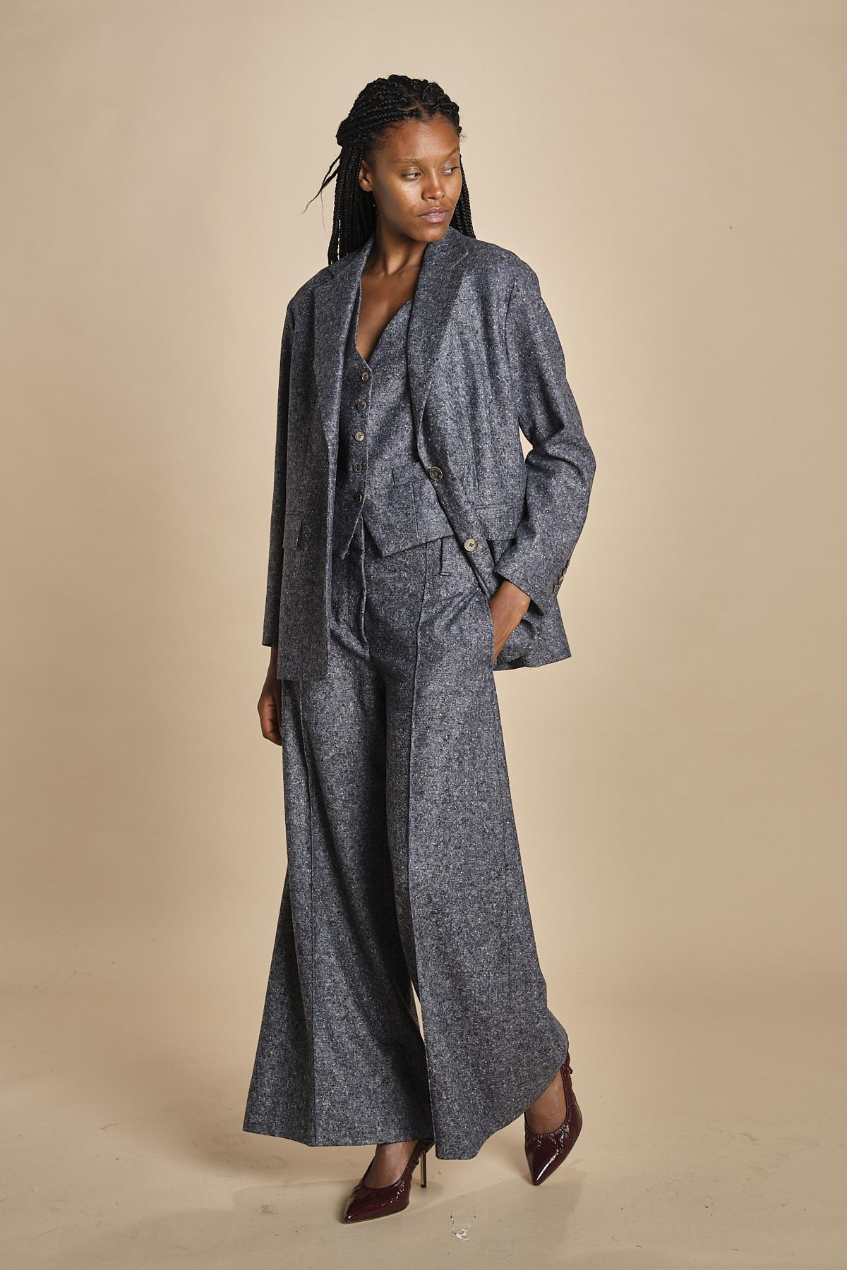 gilet occhio di pernice BETTY 33099932 15 quelledue 