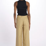 Pantaloni con tasche JK PANT CAMEL jejia 