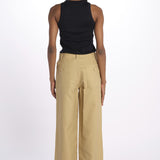 Pantaloni con tasche JK PANT CAMEL jejia 