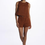 PAMPA top gabardina CHE1006PAMPA MAR1822S soeur 