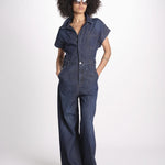 tuta in denim FAUNA FAU05 BLU nine in the morning 
