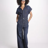 tuta in denim FAUNA FAU05 BLU nine in the morning 
