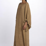 Abito NEFELI lungo m/l NEFELI CAMEL la strega 