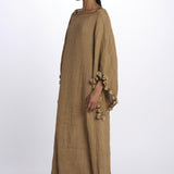 Abito NEFELI lungo m/l NEFELI CAMEL la strega 